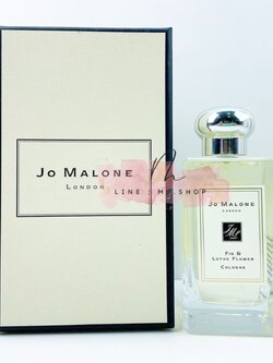 Fig & Lotus Flower Cologne 100ml กล่องขาย น้ำหอม กลิ่นหอมละมุน สดชื่นแบบธรรมชาติ