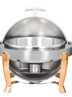 อ่างอุ่นอาหารแบบกลม ขนาดเล็ก