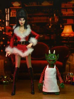 [สั่งจอง]NECA : Very Scary Xmas Elvira Clothed Figure 8"