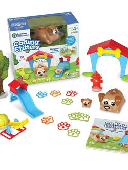 ชุดออกแบบโค้ดดิ้งกิจกรรมน้องหมาผจญภัย , ของเล่นเด็ก,ทักษะ STEM , ของเล่นเสริมพัฒนาการ , ฝึกการแก้ปัญหา