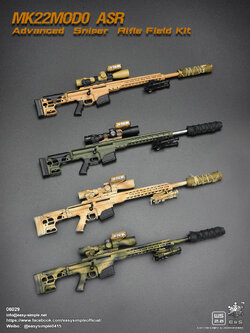 [สั่งจอง] Easy&Simple 06029 1/6 : MK22MOD0 ASR Advanced Sniper Rifle Field Kit