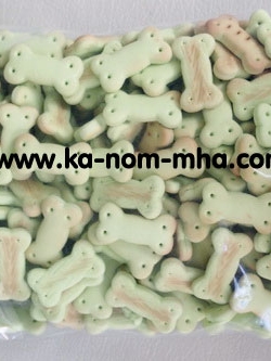 บิสกิตรูปกระดูกรสผัก 500g
