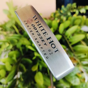 PUTTER ODYSSEY WHITE HOT #2 ความยาว 33.5 นิ้ว หน้านุ่ม น้ำหนักดีมาก ก้านเสียบแบบ CENTER ไม้กอล์ฟพรีเมี่ยมมือสอง ของแท้ By NakaraLuxurious