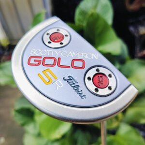 SCOTTY CAMERON GOLO 5 R ความยาว 34 นิ้ว มี COVER แท้เดิม ไม้กอล์ฟพรีเมี่ยมญี่ปุ่นมือสอง ของแท้ By NakaraLuxurious