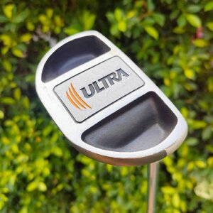 PUTTER ULTRA II ความยาว 34 นิ้ว * กริฟมีตำหนิ * พัตเตอร์ที่ออกแบบ ให้พัตต์ง่าย ทองมอลเล็ต ชดเชยสูง และมีการวางน้ำหนักไว้อย่างดีไม้กอล์ฟมือสอง ของแท้ BY NakaraLuxurious