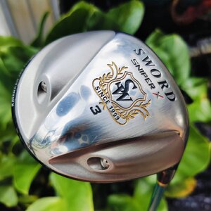 FW3 SWORD SNIPER X ก้าน TOUR AD FLEX S พร้อม COVER แท้ๆเดิมๆ ต้นตำหรับตีไกลพรีเมี่ยมญี่ปุ่น ไม้กอล์ฟพรีเมี่ยมมือสอง ของแท้ By NakaraLuxurious