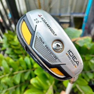 HYBRID ADAMSGOLF IDEA PRO GOLD องศา 20 ก้าน UST PROFORCE XL FLEX S ADAMS เป็นไฮบริดที่ตีโดนง่ายมากและแม่นยำ ไม้กอล์ฟพรีเมี่ยมของแท้ By NakaraLuxurious