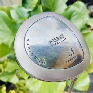 Driver TSURUYA ONESEIDER NS2 องศา 10 ก้าน R MADE IN JAPAN ไม้ญี่ปุ่น วัสดุพรีเมี่ยม ตีดีมาก สภาพสวย ไม้กอล์ฟพรีเมี่ยมญี่ปุ่นมือสอง ของแท้ By NakaraLuxurious