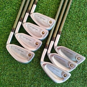 ชุดเหล็ก HONMA LB280 มีเหล็ก 6 -11 และ SW ก้าน TITANIUM CARBON LB-280 R-1 ใส่กริพ GOLF PRIDE มาอย่างดี อย่างแพง ไม้กอล์ฟมือสอง ของแท้ BY NakaraLuxurious