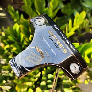 PUTTER HONMA BERES BH003 MADE IN JAPAN SAKATA ยาว 34 สภาพสวยเดิม วัสดุพรีเมี่ยมญี่ปุ่น สวย หรูหรา ทรงคุณค่า พัตต์นิ่ง หน้า MILLED เกาะไลน์อย่างมาก ไม้กอล์ฟพรีเมี่ยมมือสอง ของแท้ By NakaraLuxurious