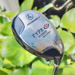 UT PROKENNEX TYPE U องศา 18 FLEX R สภาพสวยเดิม ก้านเดิมๆ ไม่ผ่านการถอดโมใดๆ มีออฟเซ็ตที่คอไม้เล็กน้อย เพื่อให้มือใหม่มือกลางตีได้ตรงขึ้น ลดอาการเฟดได้ดีมาก ไม้กอล์ฟพรีเมี่ยมมือสอง ของแท้ By NakaraLuxurious