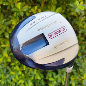 ** ไม้กอล์ฟสำหรับผู้หญิง ** DRIVER MARUMAN V-SONIC TITANIUM360 องศา 13 ก้าน FARJECT WT-50 FLEX L เป็นหัวไทเทเนี่ยม พรีเมี่ยมญี่ปุ่น ไม้กอล์ฟมือสอง ของแท้ BY NakaraLuxurious