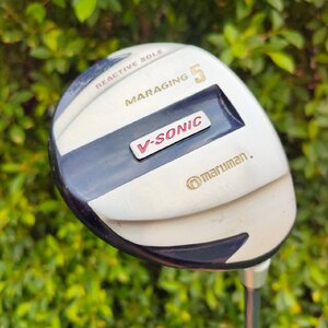 *ไม้กอล์ฟสำหรับผู้หญิง* FW5 MARUMAN V-SONIC ก้าน MARUMAN FLEX L หน้าเด้ง MARAGING ไม้กอล์ฟมือสอง ของแท้ BY NakaraLuxurious