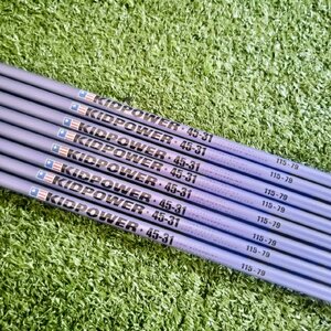 🏌️♀️ ก้านชุดเหล็กใส่ไม้กอล์ฟเด็ก🏌️♀️ ก้าน U.S. Kids Golf KIDPOWER 45-31 ความยาวเฉพาะก้าน 27.75 นิ้ว เป็นก้านสำหรับเด็กที่ดีที่สุดในโลก