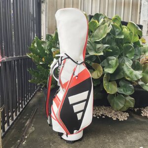 ถุงกอล์ฟมือสอง ของแท้ สภาพสวยเดิม Adidas Men's Performance Logo Golf Caddie Bag NMH90 เป็นถุงกอล์ฟรุ่นพรีเมียมจาก Adidas