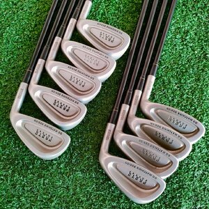 ชุดเหล็ก YAMAHA PRBTB FORGED มีเหล็ก 4-9 เเละ PW AW SW ก้าน SENSUS 7324 M FLEX R YAMAHA เป็นแบรนด์คุณภาพสูง ไม้กอล์ฟมือสอง ของแท้ BY NakaraLuxurious