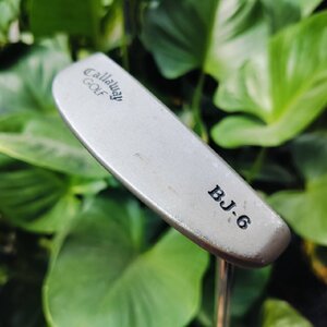 PUTTER CALLAWAY BOBBY JONES BJ-6 ความยาว 35 นิ้ว เบอร์ 6 หายาก สภาพสวยมาก หน้าพัตเตอร์ ยิงเลเซอร์ MILLED สวยมาก ไม้กอล์ฟพรีเมี่ยมมือสอง ของแท้ By NakaraLuxurious