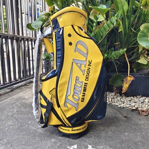 ถุงกอล์ฟ TOUR AD ถุง TOUR ใบใหญ่ มือสองสภาพสวยมาก แทบไม่ได้ใช้เลย วัสดุดีมากๆ ภายในบุกำมะหยี่