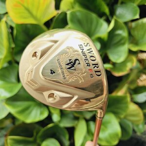 4W SWORD SNIPER – 19° ตีไกลมาก ตรงมาก สีทองหรูหรา พรีเมี่ยมญี่ปุ่นหน้าเด้ง เสียงหวานเจี๊ยบบบบ