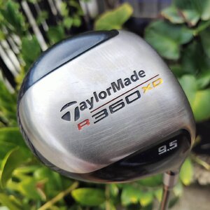 Driver Taylormade R360 XD รุ่น XD หน้าเด้ง 360 หัวใหญ่ ตีง่าย และตีไกล ได้ระยะดีเลยค่ะ องศา 9.5 ก้าน INNOVATIVE FLEX R ตีง่าย ไม้กอล์ฟพรีเมี่ยมมือสอง ของแท้ By NakaraLuxurious