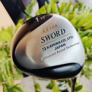 Driver KATANA AX400 หน้าเด้ง PROGRESSIVE TITANIUM ตีไกลมาก ก้าน FUJIKURA SPEEDER 569 FLEX R ตีง่ายและตีตรง ราคาคุ้มกว่านี้ไม่มีอีกแล้ว ไม้กอล์ฟพรีเมี่ยมมือสอง ของแท้ By NakaraLuxurious