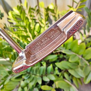 PUTTER PING ANSER BOX 9990 Phoenix, Arizona ความยาว 35 นิ้ว วัสดุทองเหลือง ไม้กอล์ฟพรีเมี่ยมมือสอง ของแท้ By NakaraLuxurious