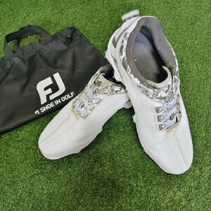 รองเท้ากอล์ฟมือสอง FOOTJOY | เบอร์ 8 XW | ปุ่มหมุน BOA | กันน้ำเต็มระบบ ⛳️