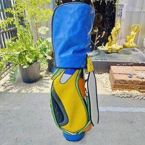 ถุงกอล์ฟมือสอง * มีตำหนิหัวซิป COVER หลุด ออกแบบสวย สำหรับนักกอล์ฟที่ชอบสีสัน วัสดุดีมาก สภาพสวย เดิมๆ ถุงกอล์ฟพรีเมี่ยมมือสอง ของแท้ By NakaraLuxurious