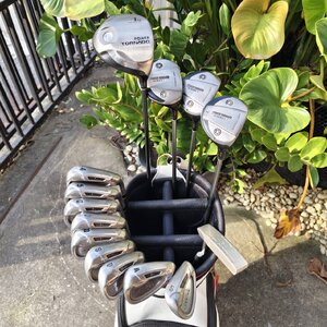 ไม้กอล์ฟครบชุด KASCO POWERTORNADO ญี่ปุ่นแท้! Super Hyten ให้ความรู้สึกเด้งและเสียงกระทบที่ดี