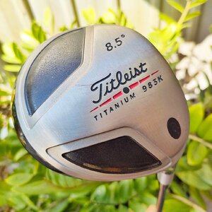 DRIVER TITLELIST TITANIUM 983K องศา 8.5 ก้าน GRAPHITE DESIGND YS-6 FLEX S ก้านดีพรีเมี่ยม หัวใหญ่มาก หน้าสัมผัสกว้าง หน้าเด้ง TITANIUM วางแนวไว้ได้ดี ระยะก็ดีมาก เสียงเพราะ มี COVER เดิมๆ ไม้กอล์ฟพรีเมี่ยมมือสอง By NakaraLuxurious
