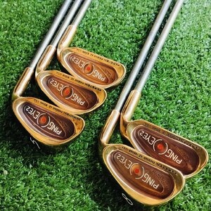 ชุดเหล็ก PING EYE2 ทองแดง BECU BERYLLIUM COPPER ยอดมงกุฎของชุดเหล็ก แค่วัสดุราคาก็แพงมากๆแล้ว ราคาพุ่งทะยานอย่างต่อเนื่อง ไม้กอล์ฟพรีเมี่ยมมือสอง ของแท้ By NakaraLuxurious