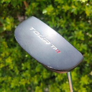 PUTTER DUNLOP TOUR TP13 ความยาว 35 นิ้ว สุดยอดพัตเตอร์ ทรงมอลเล็ต กระจายน้ำหนักดีมาก ไม้กอล์ฟมือสอง ของแท้ BY NakaraLuxurious