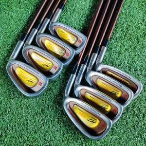 ชุดเหล็ก WILSON HT 2000 PERIMETER BALANCE มีเหล็ก 4 5 6 7 8 9 P S เหล็กสภาพสวยทุกเหล็ก เดิมๆ ก้านเดิมทุกเหล็ก เลยค่ะ ไม้กอล์ฟพรีเมี่ยมมือสอง ของแท้ By NakaraLuxurious