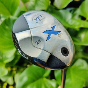UT4 Callaway X-SERIES องศา 24 ก้าน X-SERIES FLEX R หัวนี้ใช้เทคโนโลยี V.F.T. ตีโดนง่าย เสียงหวานเจี๊ยบ และระยะออกมาเต็มที่ ตีแล้วมั่นใจ ไม้กอล์ฟพรีเมี่ยมมือสอง ของแท้ By NakaraLuxurious