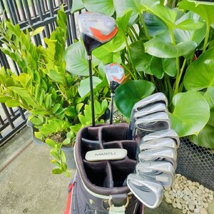 **ไม้กอล์ฟครบชุดมือซ้าย** MAXFLI XD EXTRA DISTANCE Driver ไทเทเนี่ยมหัวใหญ่ๆ ตีไกลๆ มีกับ UT องศา 19 เป็นตัวเล่นบน FW และมีเหล็กที่ตีง่ายมากๆ ไม้กอล์ฟพรีเมี่ยมมือสอง ของแท้ By NakaraLuxurious