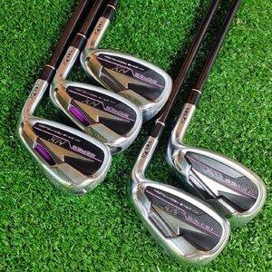** ไม้กอล์ฟสำหรับผู้หญิง ** ชุดเหล็ก HONMA BERES NX รุ่นใหม่ มีเหล็ก 7 8 9 10 เเละ SW ก้าน VIZARD FOR NX FLEX L ก้านเบาแค่ 37 กรัม เบาจัดๆ เป็นชุดเหล็กที่พลิกโฉมของ HONMA ไม้กอล์ฟพรีเมี่ยมมือสอง ของแท้ By NakaraLuxurious