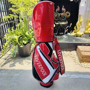 ถุงกอล์ฟ LIVERPOOL มือสอง ถุง TOUR ใบใหญ่ 9 นิ้ว หนังสวยมาก