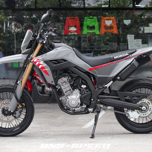 CRF300L 2025 ABS เปลี่ยนล้อโมตาด