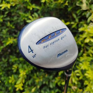 ** ไม้กอล์ฟสำหรับผู้หญิง ** FW 4 MIZUNO EFIL องศา 20 ก้าน EFIL FLEX L MADE IN JAPAN