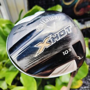 DRIVER CALLAWAY X HOT องศา 10.5 ก้าน MITSUBISHI RAYON FLEX R Driver หน้าดำสุด HOT หน้าเด้งๆ ไกลมาก เสียงอันทรงพลัง เทคโนโลยีดีสุดๆ วัสดุพรีเมี่ยม ไม้กอล์ฟพรีเมี่ยมมือสอง ของแท้ By NakaraLuxurious