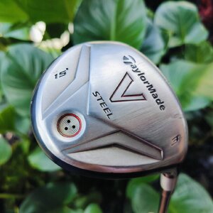 FW3 Taylormade V-STEEL องศา 15 ก้าน RE*AX FLEX SR รุ่น V-STEEL เป็นสุดยอดของ FW ไม้กอล์ฟพรีเมี่ยมญี่ปุ่นมือสอง ของแท้ By NakaraLuxurious