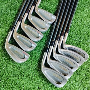ชุดเหล็ก MARUMAN CS M301T ได้เหล็กถึง 10 ชิ้น ก้านกราไฟต์ MARUMAN เป็นก้านเบาพิเศษ เหล็ก 3 - 5 หน้าเหล็กเป็น TITANIUM หน้าเด้ง ไม้กอล์ฟพรีเมี่ยมมือสอง ของแท้ By NakaraLuxurious