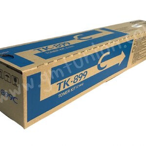 Kyocera TK-899 C ตลับหมึกโทนเนอร์สีฟ้า (Cyan)