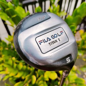 FW5 FILA GOLF TITAN i องศา 17.5 ก้าน FILA GOLF BIELLA ITALY FLEX S ตีง่าย ตีไกล องศากำลังดีค่ะ ไม้กอล์ฟพรีเมี่ยมมือสอง ของแท้ By NakaraLuxurious