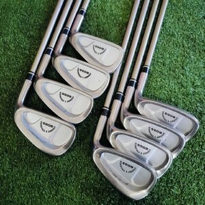 *** ไม้กอล์ฟผู้หญิง *** ชุดเหล็ก MISSILE BOSS มีเหล็ก 4 5 6 7 8 9 P S ก้านกราไฟต์ถักคุณภาพสูง FLEX LADY สำหรับคุณผู้หญิง ไม้กอล์ฟพรีเมี่ยมมือสอง ของแท้ By NakaraLuxurious