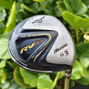 3W Mizuno RV-03 Fairway Wood Loft 16° ก้าน UST Mamiya MJ1 Flex R