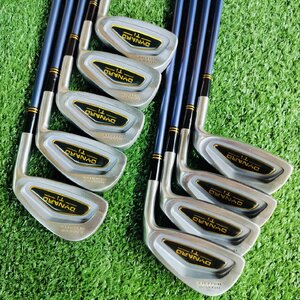 ชุดเหล็ก BRIDGESTONE DYNARD Ti หน้าเด้งมากๆ TITANIUM INSERTED สภาพสวยระดับนางฟ้า เดิมๆทุกอย่าง ก้าน DYNARD FLEX R ไม้กอล์ฟมือสอง ของแท้ BY NakaraLuxurious