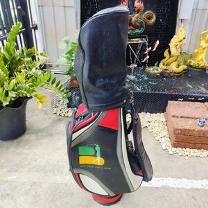 *** มีดำหนิเป๊ก COVER หลุด 1 จุด *** ถุงกอล์ฟ BEST OCEAN มือสอง ภายในบุกำมะหยี่อย่างดี