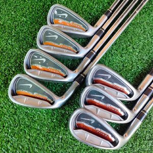 ** ไม้กอล์ฟมือซ้าย ** ชุดเหล็ก NIKE IGNITE เหล็ก 4-9 เเละ PW ก้าน KBS TOUR-V ก้าน โมสุดพรีเมี่ยม GRIP GOLF PRIDE สวยมาก ไม้กอล์ฟพรีเมี่ยมมือสอง By NakaraLuxurious