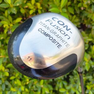 DRIVER CON FUSION TITAN-GRAPHITE COMPOSITE องศา 11 เป็นไม้ที่ช่วยให้ตีไกลมาก ไม้กอล์ฟมือสอง ของแท้ BY NakaraLuxurious